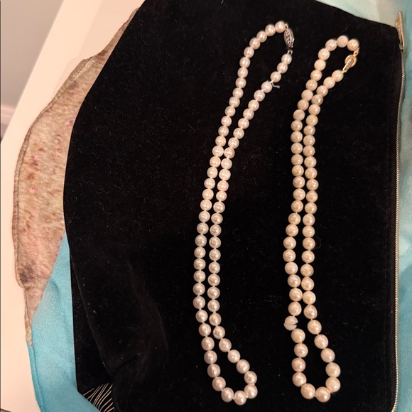 earnings and necklaces. earrings  925 silver Necklaces are pearls and crystals. - Picture 11 of 12